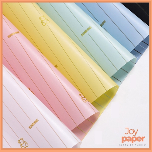 

Flower wrapping kertas buket bunga Sunshine Bear Kb6096