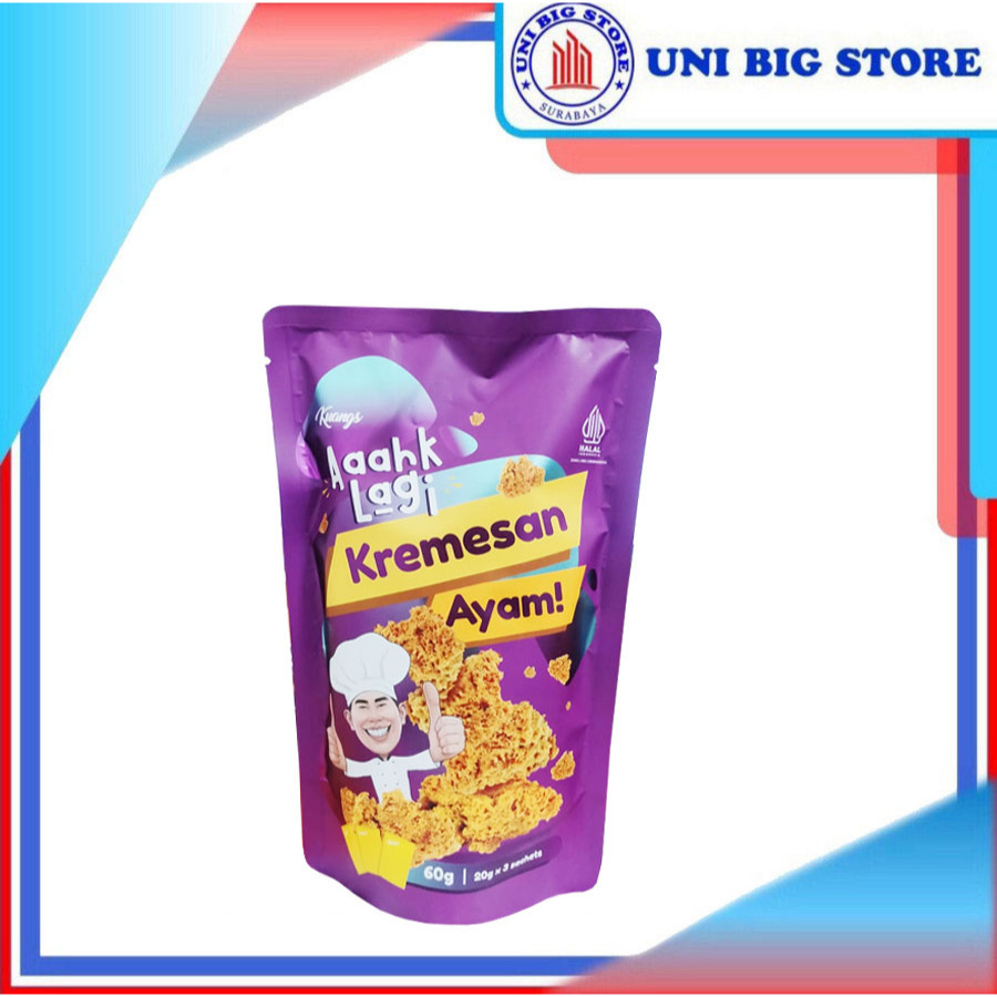 

Kuangs Kremesan Ayam Akhlagi 60 gram - Snack Anak - Mpasi Anak - Abon MPASI Anak