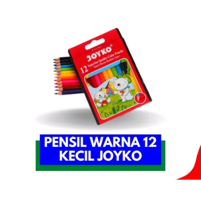 

PENSIL WARNA JOYKO 12W PENDEK