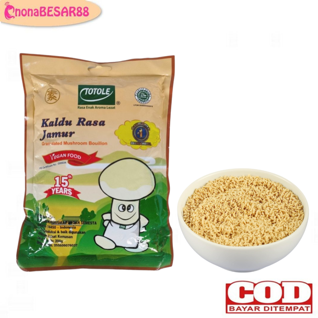 

Totole Kaldu Jamur 80gr / Penyedap Rasa / Kaldu Bubuk / Mpasi
