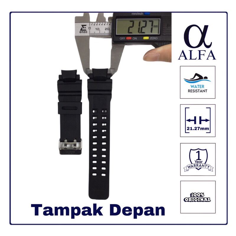 Strap Karet Jam Tangan ALFA 880019/880028