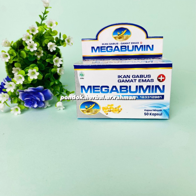 KAPSUL MEGABUMIN (ekstrak ikan gabus)
