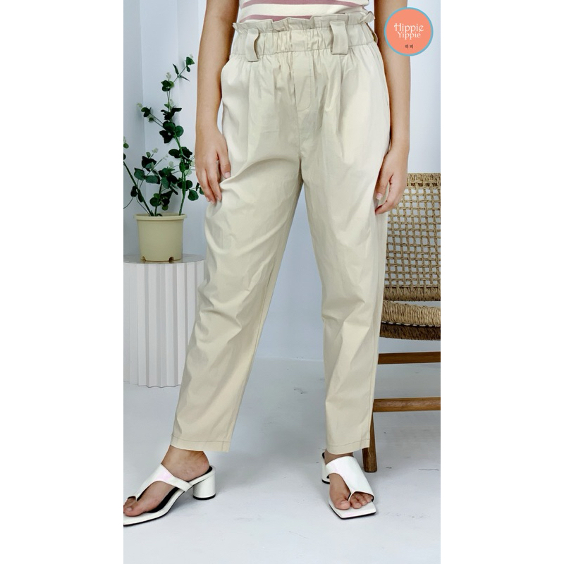 Celana Panjang Wanita Pinggang Karet - Celana Grand - Hippie Fashion