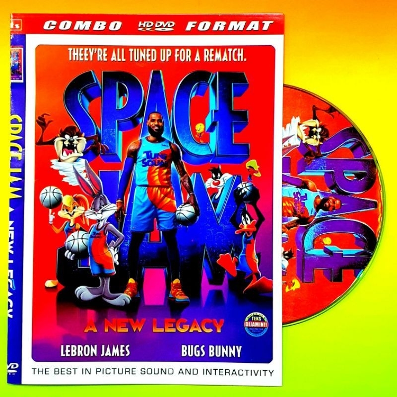 KASET FILM SPACE JAM A NEW LEGACY-FILM KARTUNKASET FILM OALAHRAGA BASKET KARTUN DAN ORANG-KASET FILM