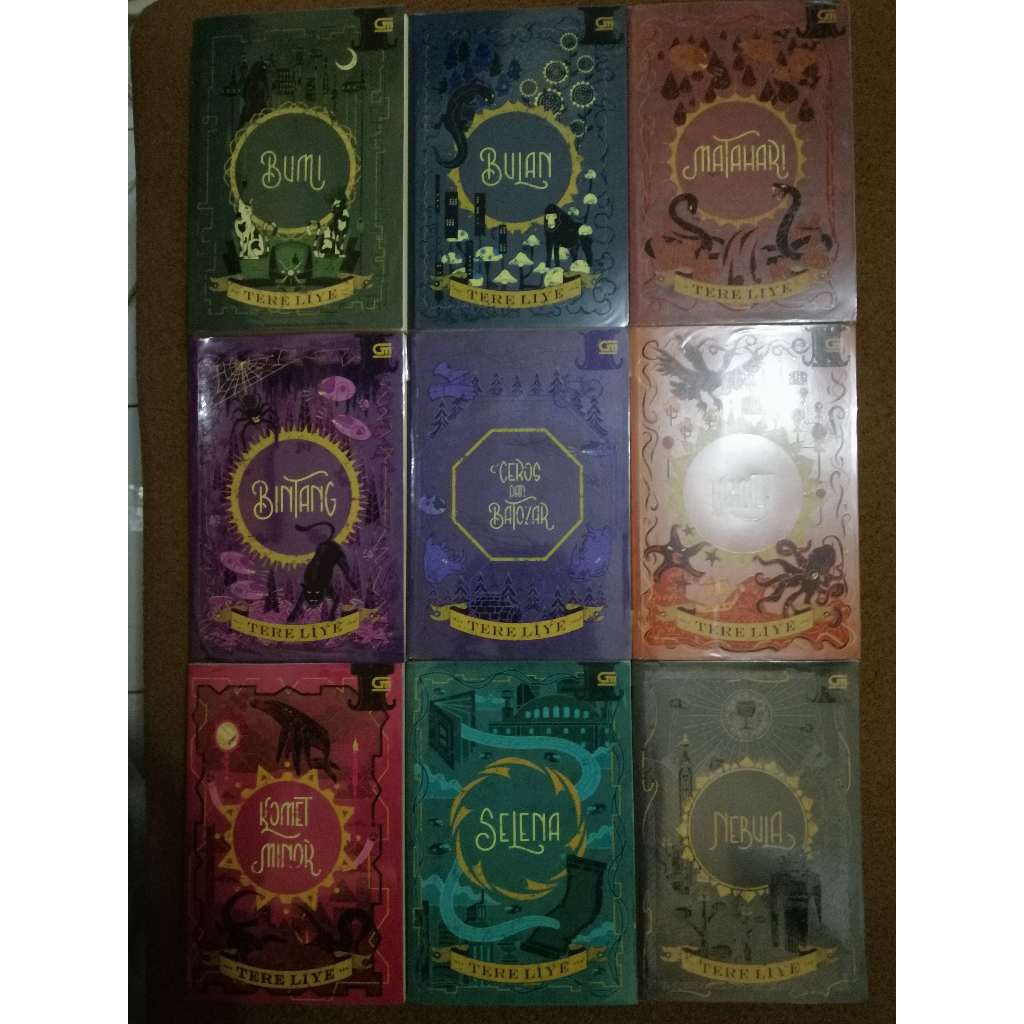 Preloved Bumi Series (Bumi, Bulan, Matahari, Bintang, Ceros dan Batozar, Komet, Komet Minor, Selena,