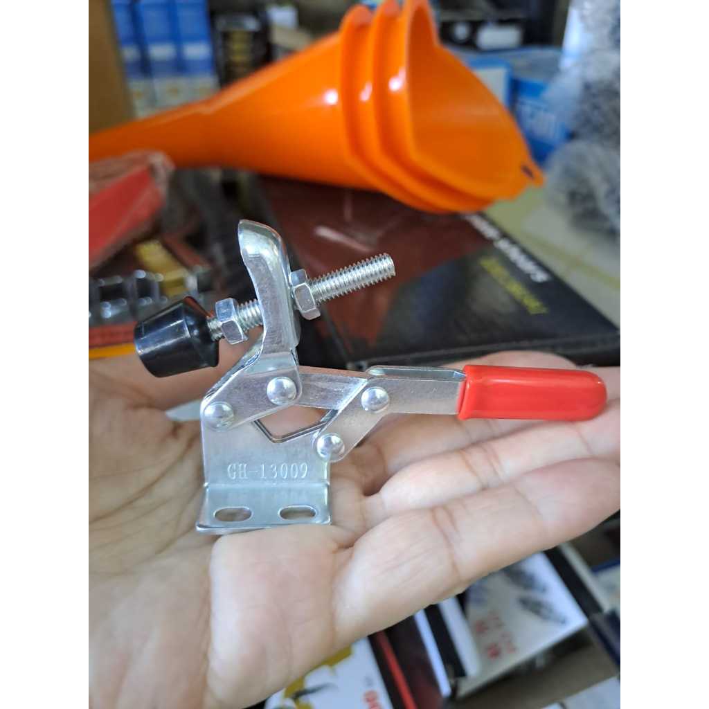Mini Toggle Clamp GH 13009  Vertical Toggle Klem 60lbs  Clamp Duduk Mini 30kg togel klem penjepit