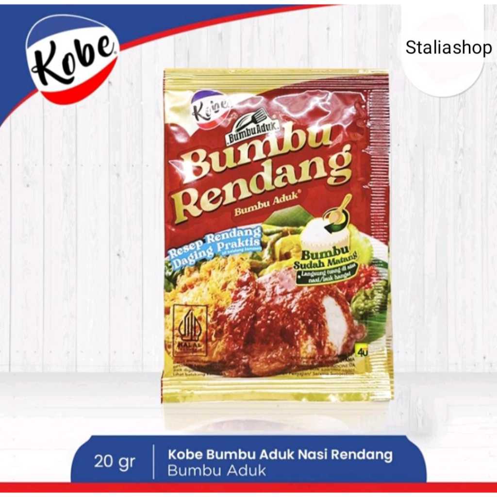 

Kobe Bumbu Rendang 20gr x 1Pcs