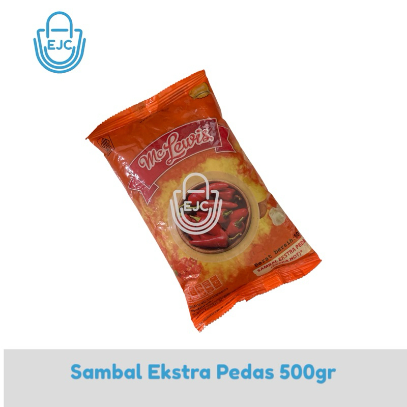 

Mc Lewis Ekstra Pedas Extra Hot Saus Sambal Saus Cabe 500gr