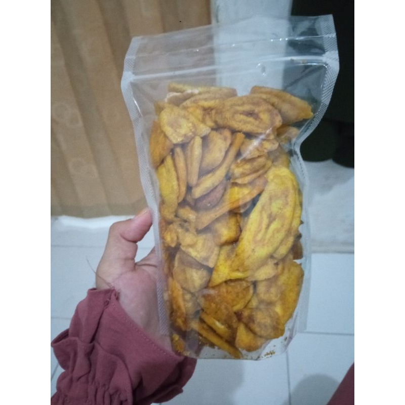 

keripik pisang manis caramel