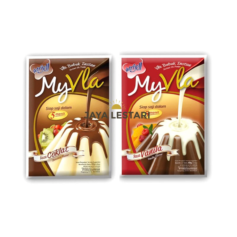 

Nutrijell MyVla Bubuk Instan (+-60g) (2 Varian Rasa)