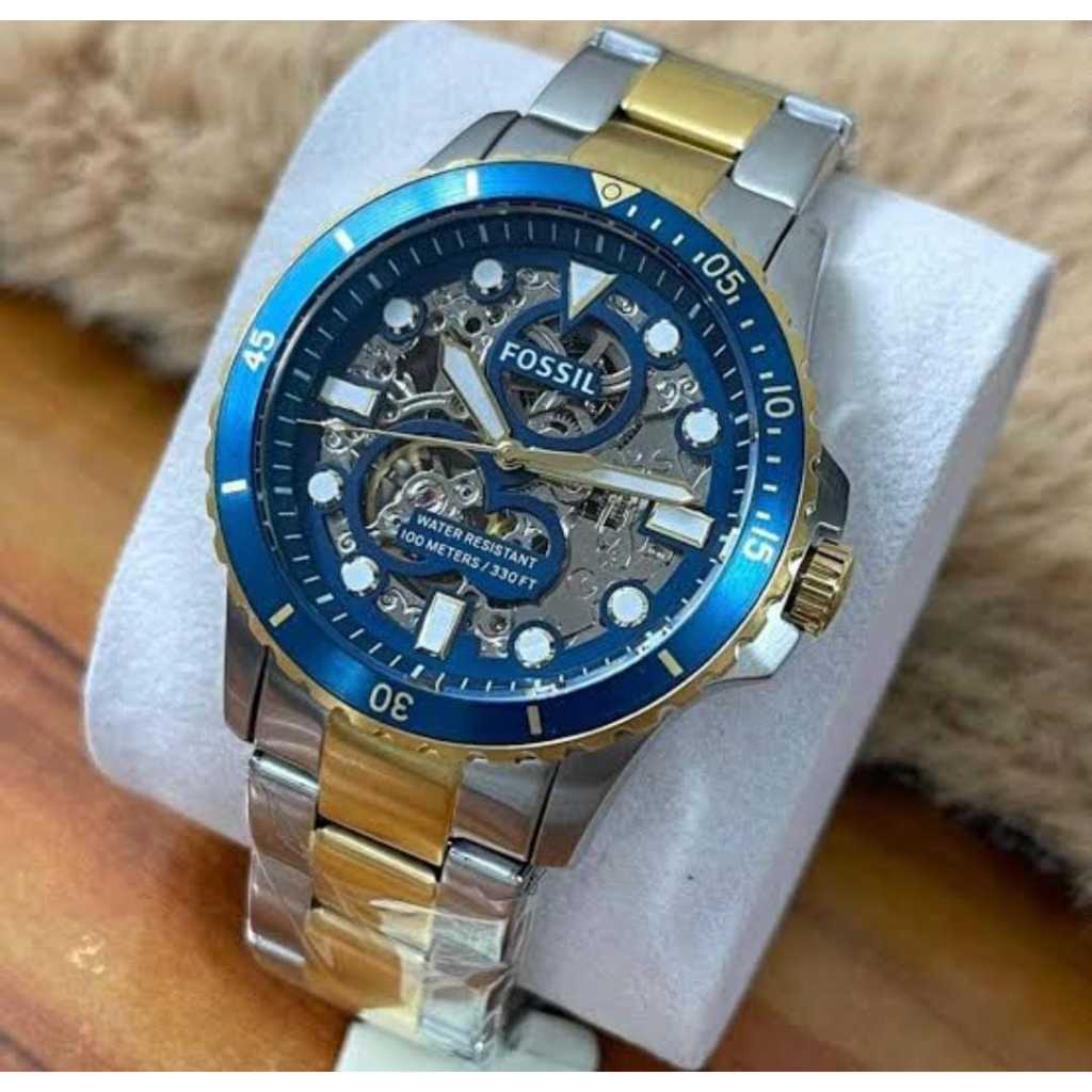 Jam Tangan Pria FS Posil ME 3190 Original Automatic Transparant