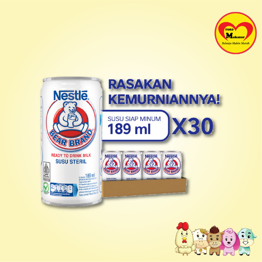 

Bear Brand 189ml / Toko Makmur Gresik