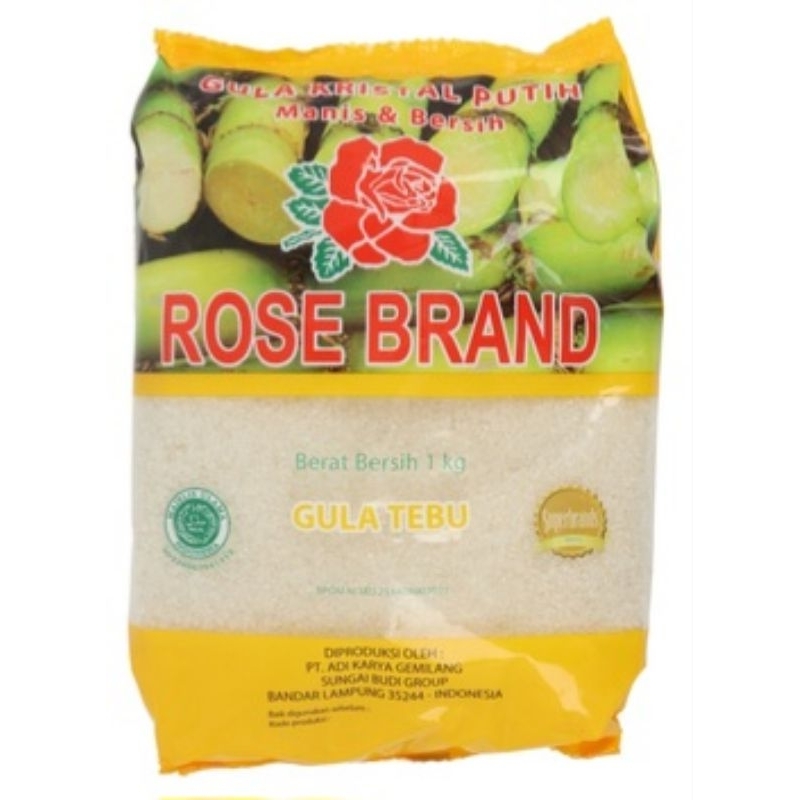 

ROSE BRAND GULA PASIR TEBU 1 KG