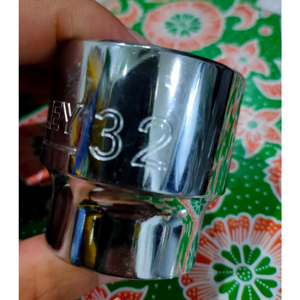 Stanley mata shock sock 1/2 12pt 32mm anak kunci mata shock sock 32mm