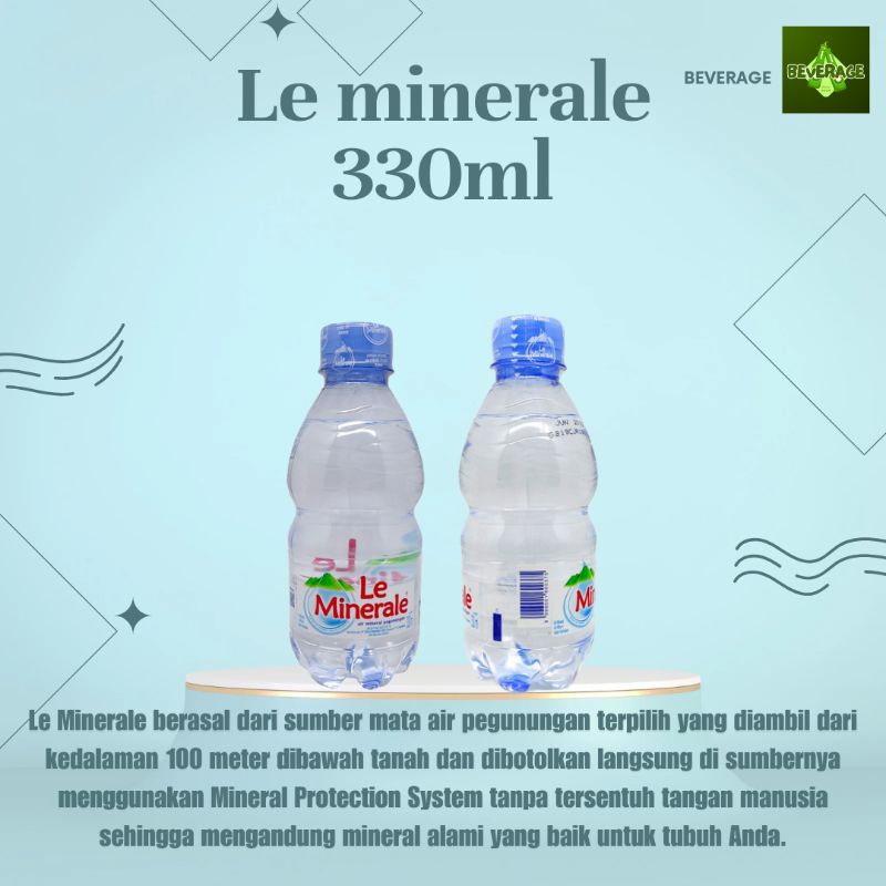 

Le Mineral 330ml