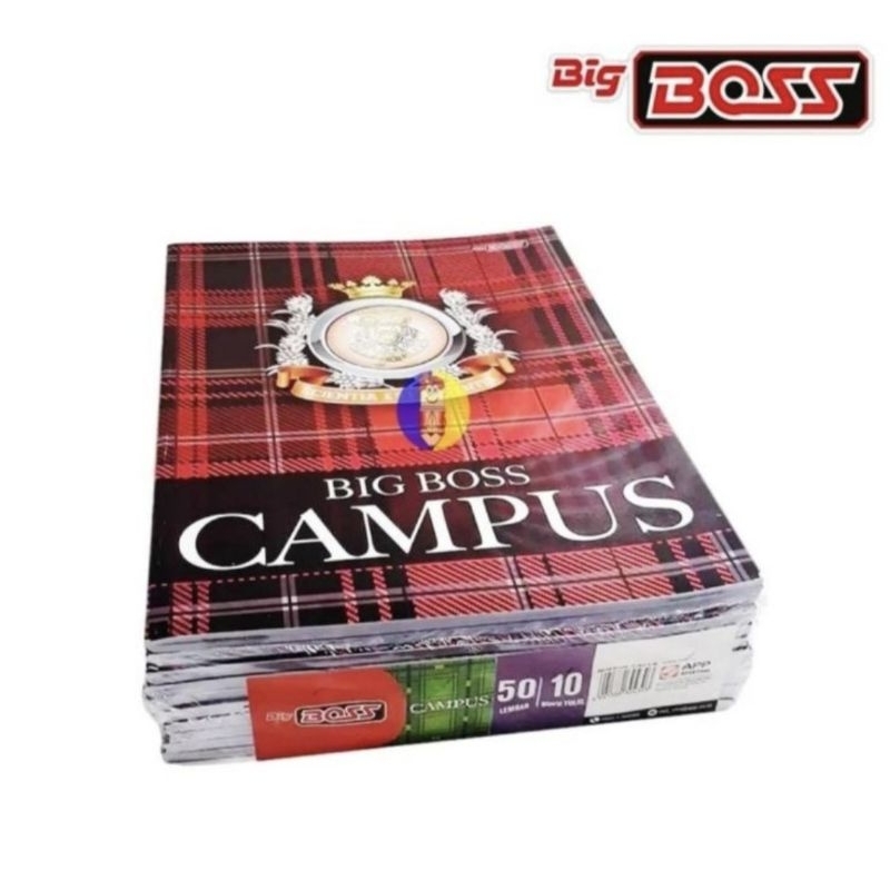 

Buku Big Boss 10 pcs isi 50 Lembar