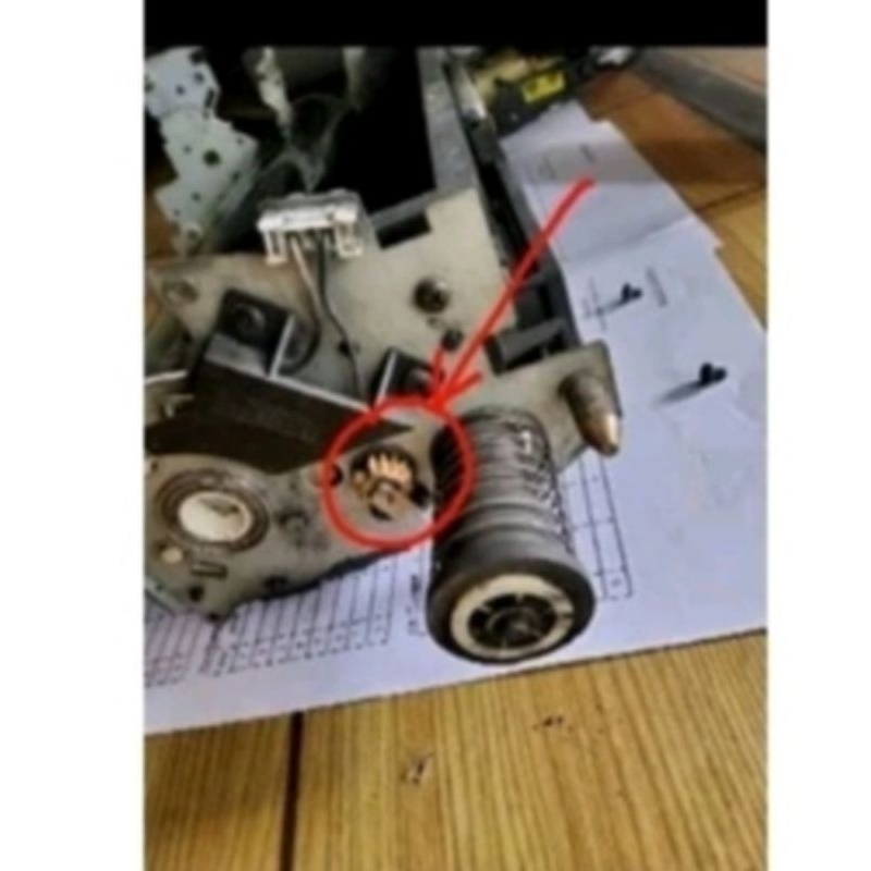 GEAR 14T DRUM CANON IR5000/6000 SERIES