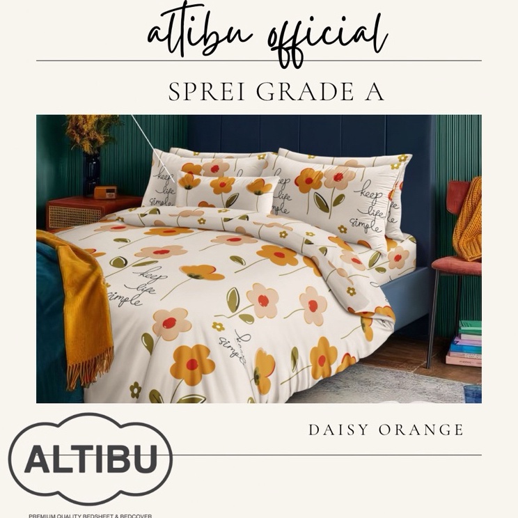 Spesial Promo ALTIBU OFFICIAL  Bedcover aesthetic  grade A