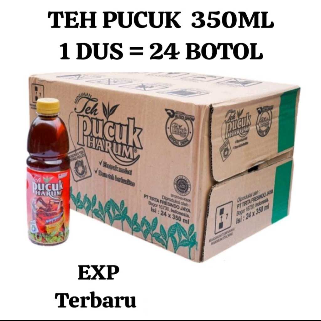 

TEH PUCUK HARUM 350ML 1 DUS ISI 24 BOTOL