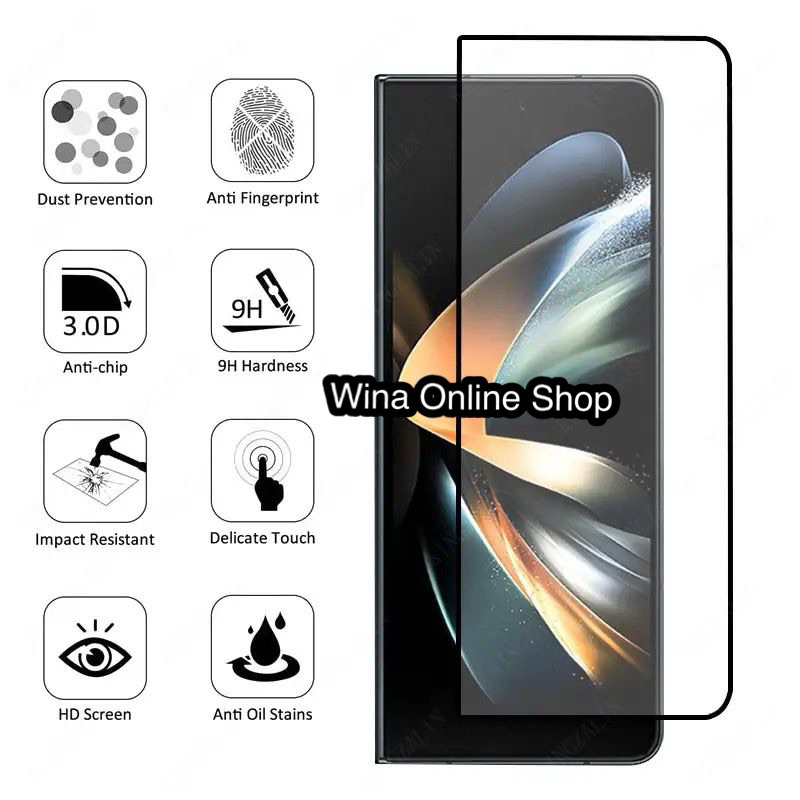 Tempered glass samsung z fold 3 clear / Z Fold 3 bening