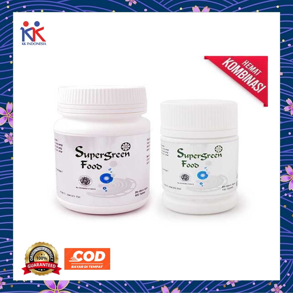 Paket Hemat Promo Super Green Food SGF KK Indonesia Original