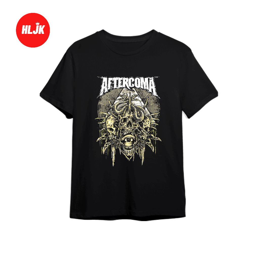 Kaos Band Aftercoma / Tshirt Rock Metal