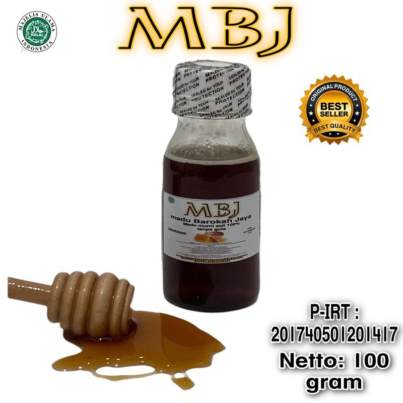 

(MBJ) Madu Hutan 100% Asli Tanpa Campuran | 100 gram