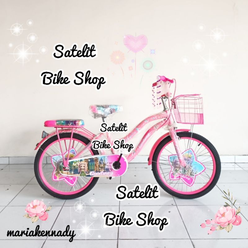 Gilang.pergo - Sepeda Anak Cewek 20 Inch Lisella, Velion, Atlantis, Goodway - Murah & Berkualitas