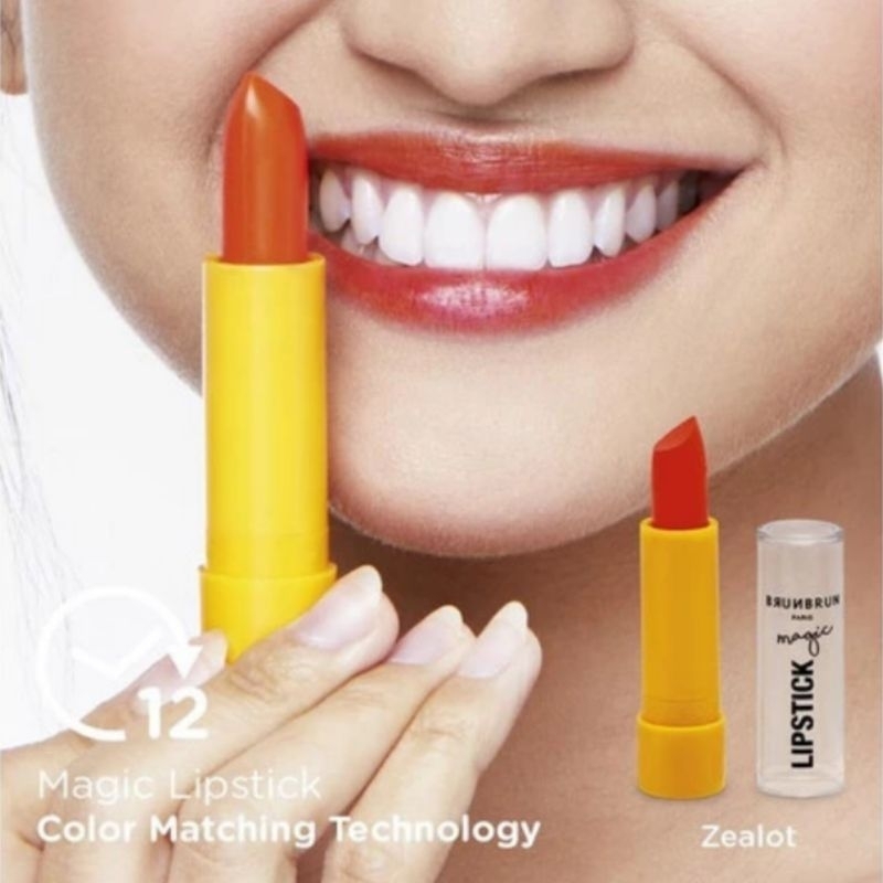 BRUNBRUN Paris Magic Lipstick Zealot - Lipstik Pigmented