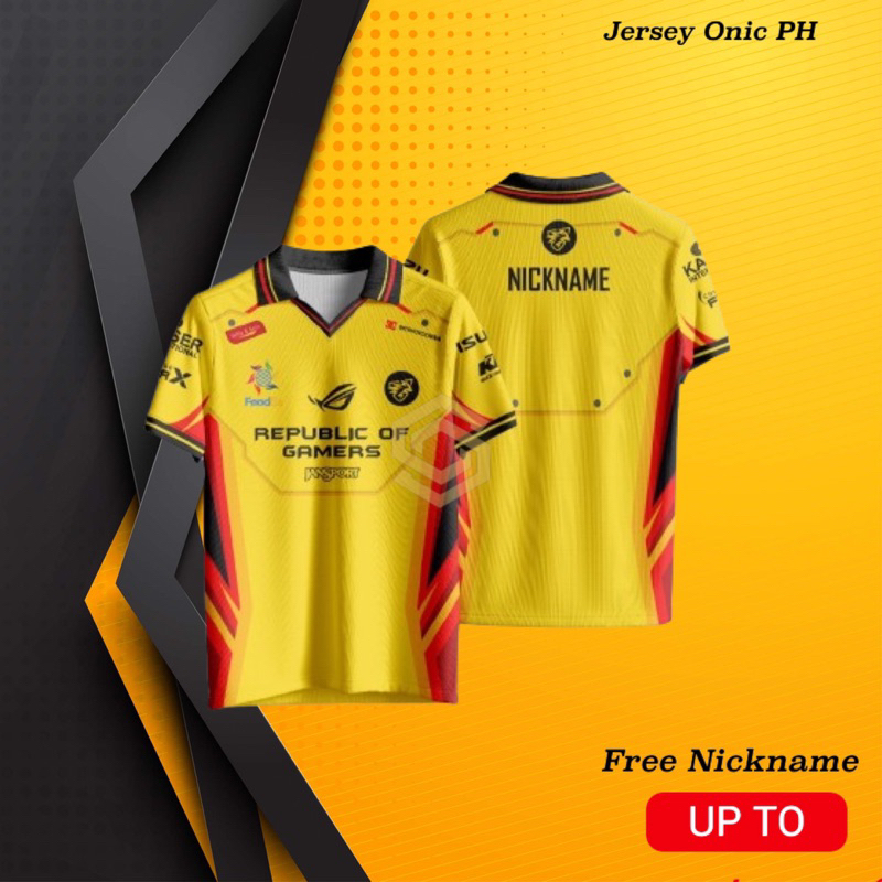 Jersey Onic PH |Free Nickname Full Printing Pria Wanita