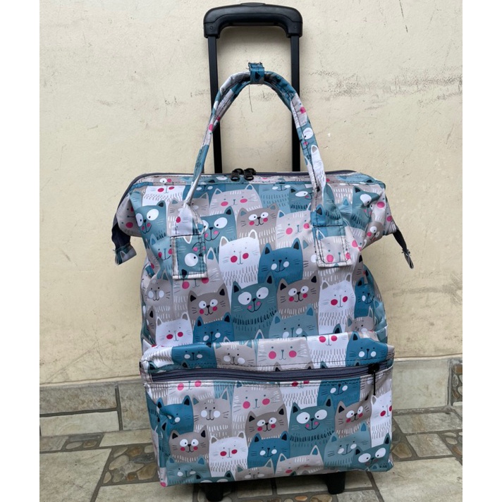 GROSIR tas anello trolley  trolly anello ganggang besi