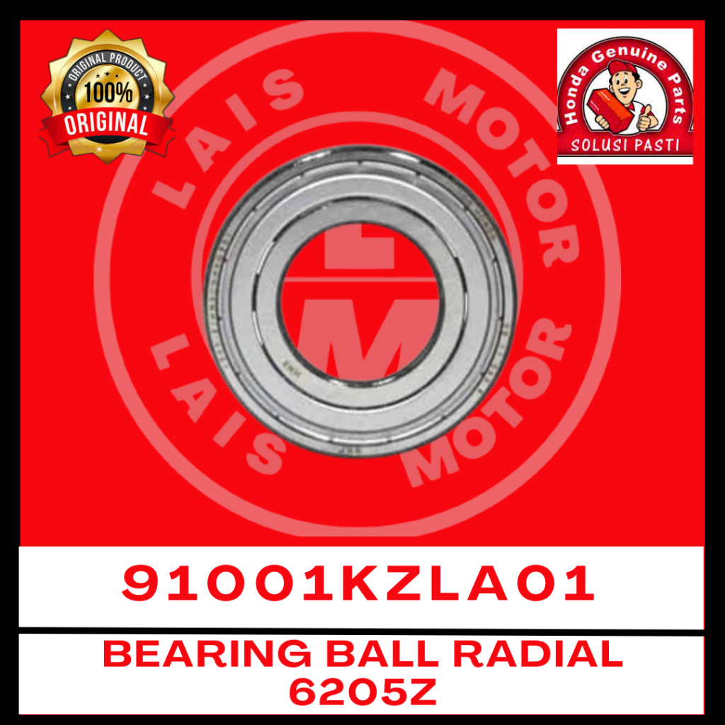 Laher Kruk As 6205Z Beat Karbu FI ESP ECO, Scoopy Karbu FI ESP 91001KZLA01 ORI AHM