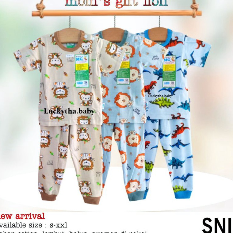 Top Produk 3pc setelan moms gift CPR motif turtleTeddy bearlion pinguinuburuburshark moms gift terba