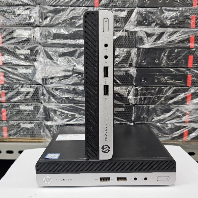 PC MINI HP PRODESK 400 G3 CORE I5 7500T RAM 32GB SSD 1TB WIFI MURAH BANGET
