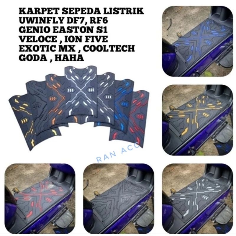 KARPET Sepeda Listrik UWINFLY EXOTIC GODA HAHA