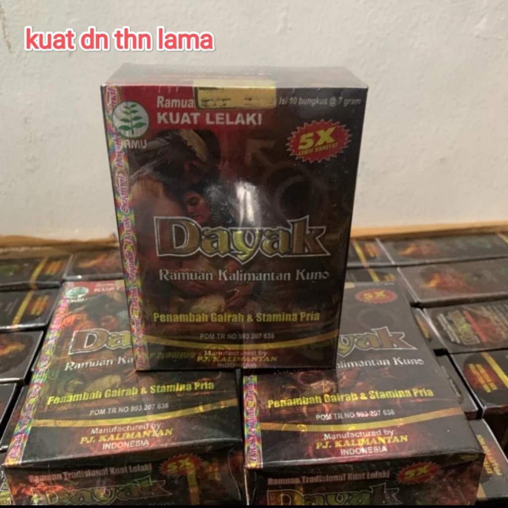 RSH DAYAK JAMU ORIGINAL 100% / Jamu kuat lelaki dayak ori/jamu pria perkasa/jamu penambah stamina pr