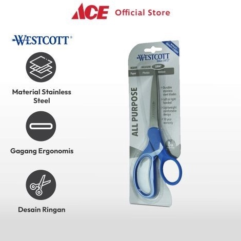 

Pasti Update Ace Westcott 23 cm Gunting Serbaguna Multipurpose Scissors Stainless Steel Alat Pemotong Peralatan Atk Crafting Tools Kerajinan Tangan