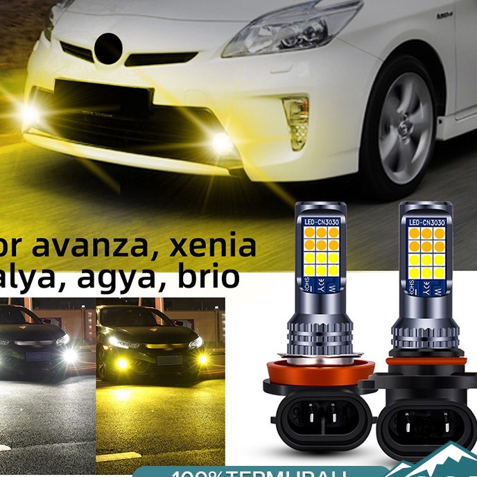 Star Seller Lampu Led Mobil Foglamp Led Mobil 2PCS Lampu LED Mobil H4 Super Terang Lampu LED Putih H
