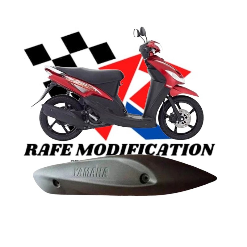 Cover Knalpot Mio Sporty Batman Tameng Knalpot Mio Sporty Cover Knalpot Mio Sporty