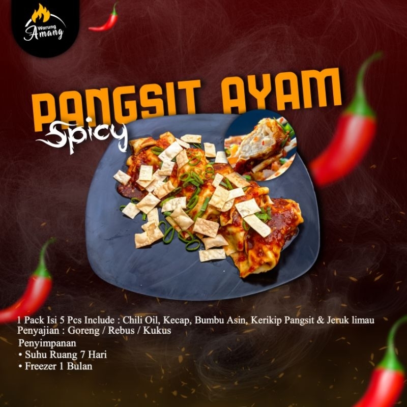 

Pangsit Ayam Spicy