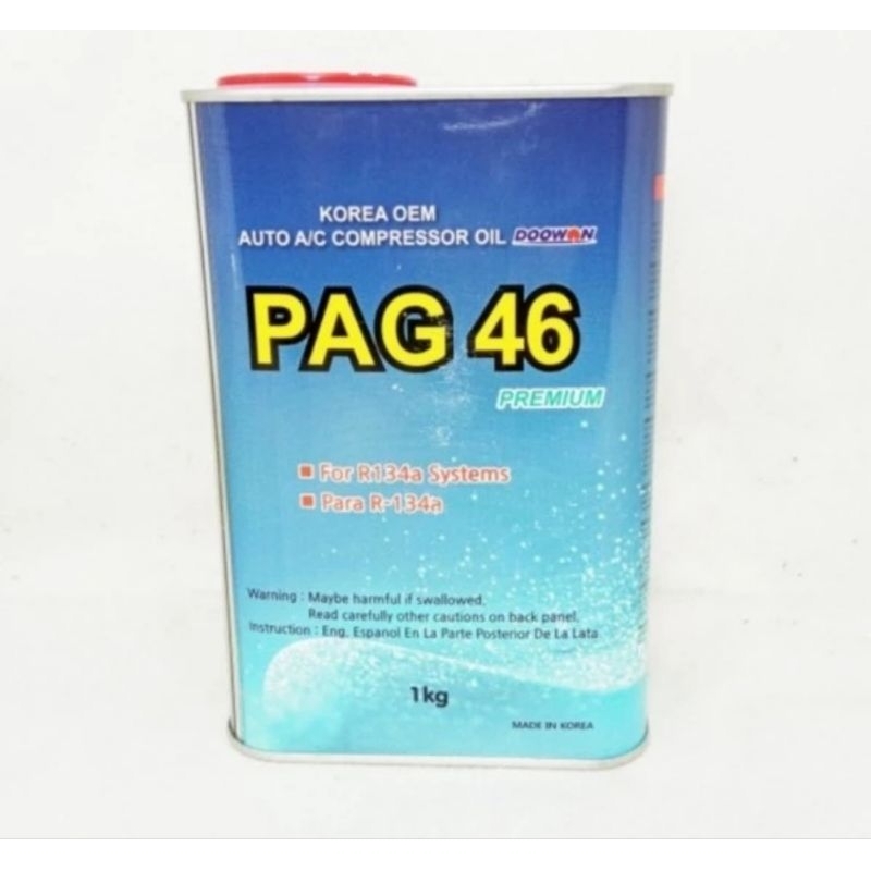 OLI KOMPRESOR COMPRESOR OIL COMPRESSOR AC MOBIL ASLI ORIGINAL PAG46 OLI DOOWON MADE IN KOREA