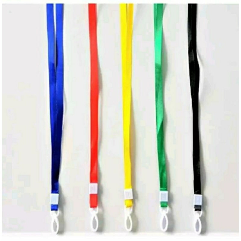 

Tali Gantungan ID Card - Card Holder - Tali Name tag - Tali Gantungan Kartu Cantelan Plastik