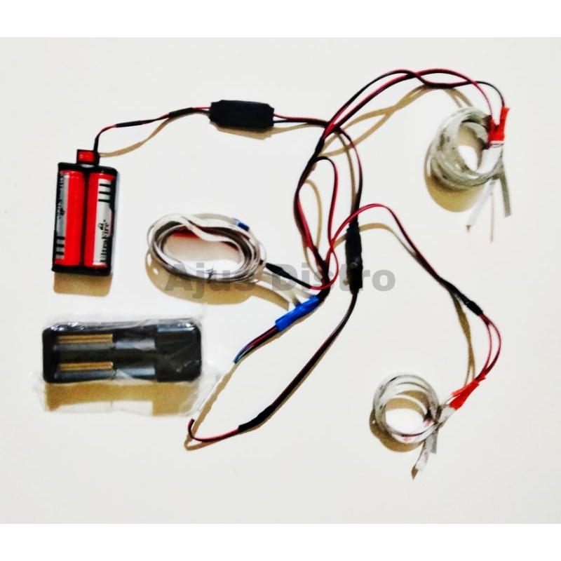 lampu layangan gapangan LED strip mirip burung terbang