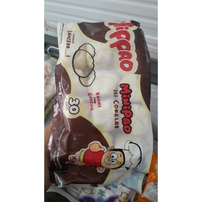

Nippao Coklat/Bakpau coklat frozen isi 30