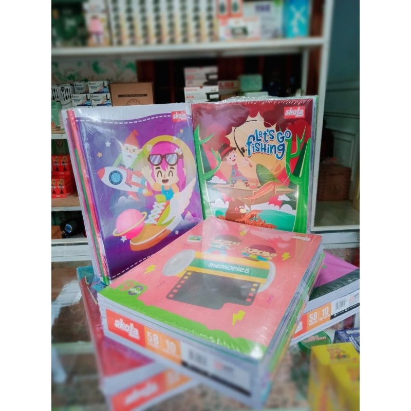 

Buku Skola 1pack isi 10 buku Isi 58