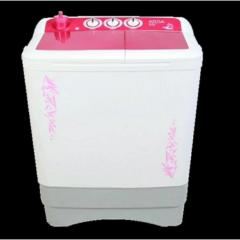 Arisa AW 9962 PA Mesin Cuci 2 Tabung 8.5 Kg Garansi Resmi SNI