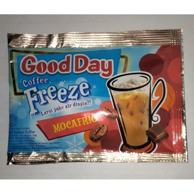 

Coffee Good Day Freeze Mocafrio 30g