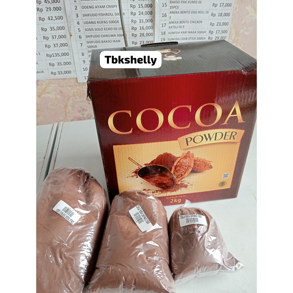 

Coklat bubuk Chefmate Repack 500gr/250gr/100gr