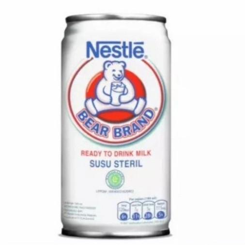 

Susu Bear Brand 189 ML NESTLE Susu Steril Siap Minum Kaleng 189 ml