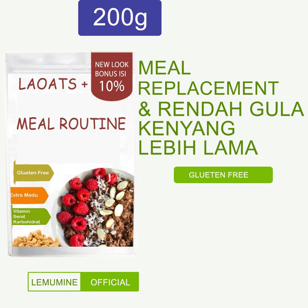 

Meal Replacememt Penurun Berat Badan Pelangsing Badan Cemilan Diet Rendah Kalori Snack Diet Cemilan Sehat Laoats